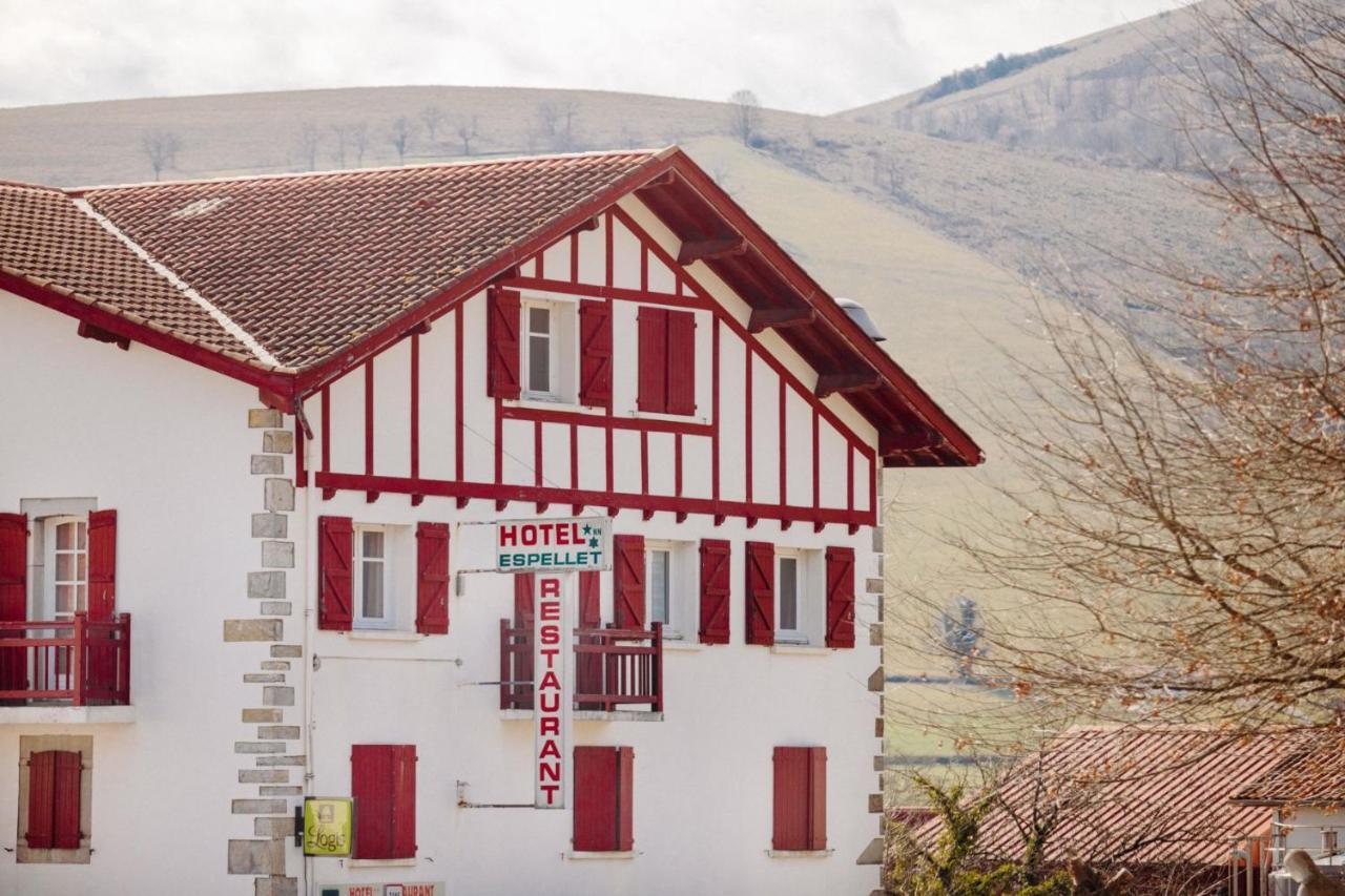 Logis Hotel Restaurant Espelletenia Larceveau-Arros-Cibits Luaran gambar