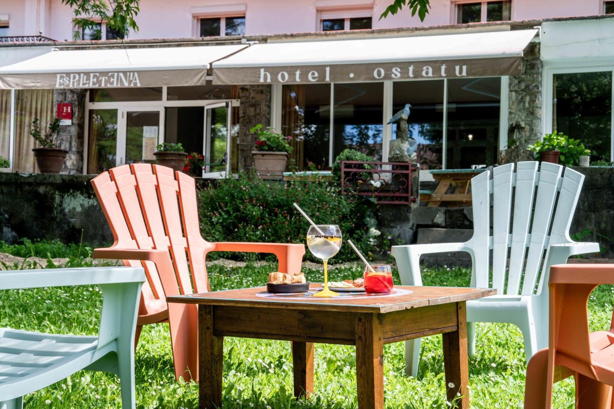 Logis Hotel Restaurant Espelletenia Larceveau-Arros-Cibits Luaran gambar